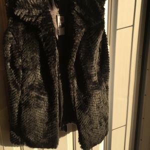 Black Investments Fur vest